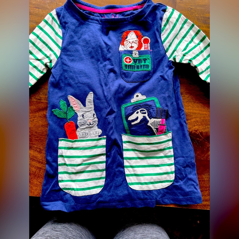 Mini boden 3/4 vet tunic